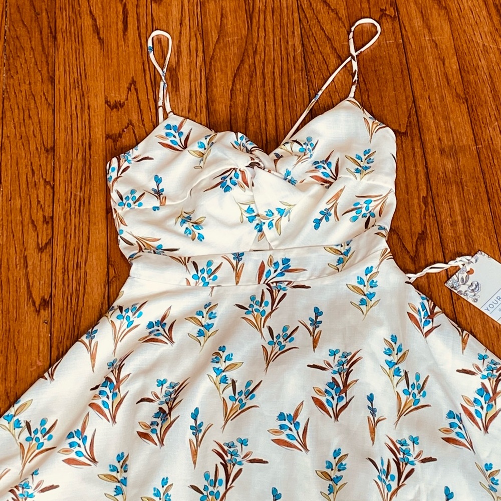 Twist Front Back Tie Summer Dress**Small $198 - Picture 4 of 6